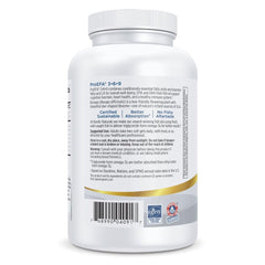 Nordic Naturals ProEFA 3-6-9 lemon soft gels closeup – lemon flavor