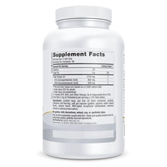 Nordic Naturals ProEPA Lemon bottle pour illustrates simple daily dosing.