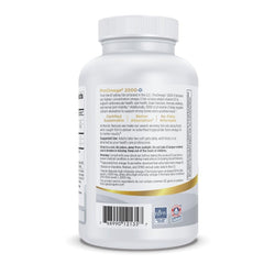 Nordic Naturals ProOmega 2000-D lemon softgels with lemon flavor and easy swallow