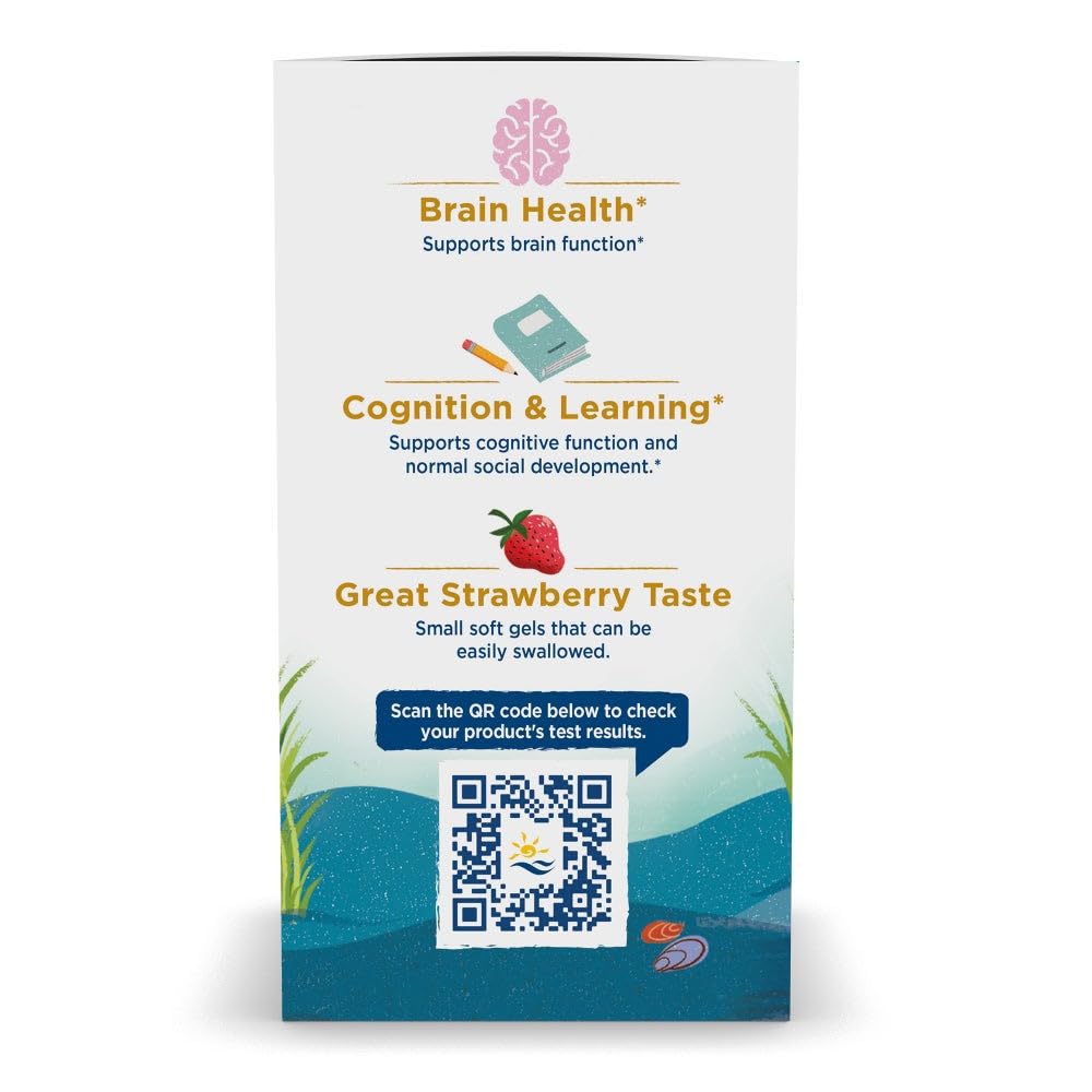 Nordic Naturals Ultimate Omega 2x Teen non-GMO seal indicating purity