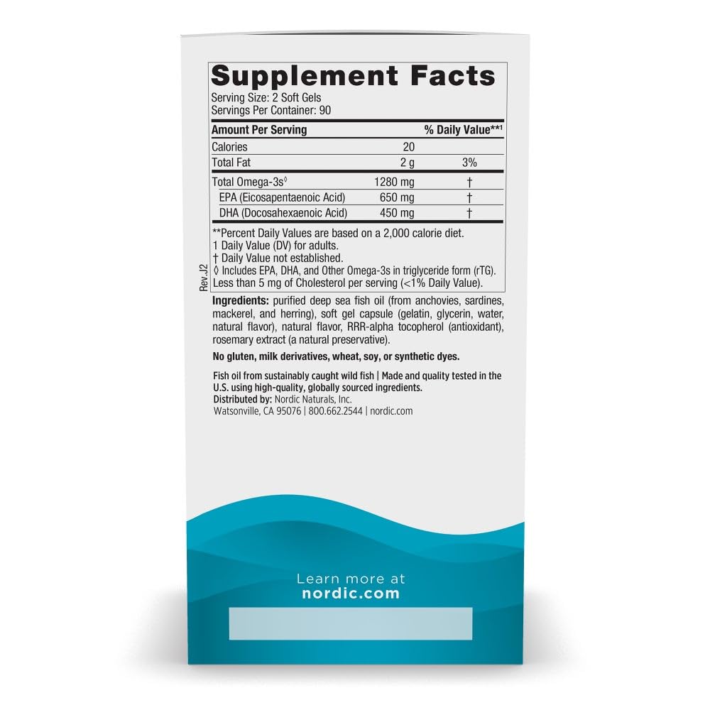 Nordic Naturals Ultimate Omega lemon soft gels close-up highlighting lemon flavor and EPA/DHA-rich formula
