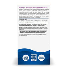 Nordic Naturals Women’s Multivitamin Extra Strength tablets close-up showing daily nutrient support.