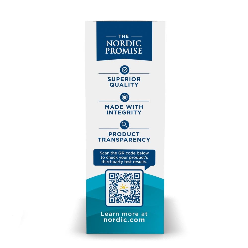 Nordic Naturals Zero Sugar Ultimate Omega Gummy Chews packaging with omega-3 benefits icon