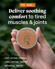 Norse Organics Sea Buckthorn Comfrey Arnica blend highlighting botanical care.