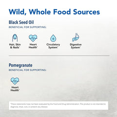 Cardio-PLUS label close-up with natural ingredients