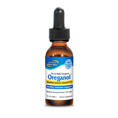 Oreganol bottle front by North American Herb & Spice for daily oregano oil use.