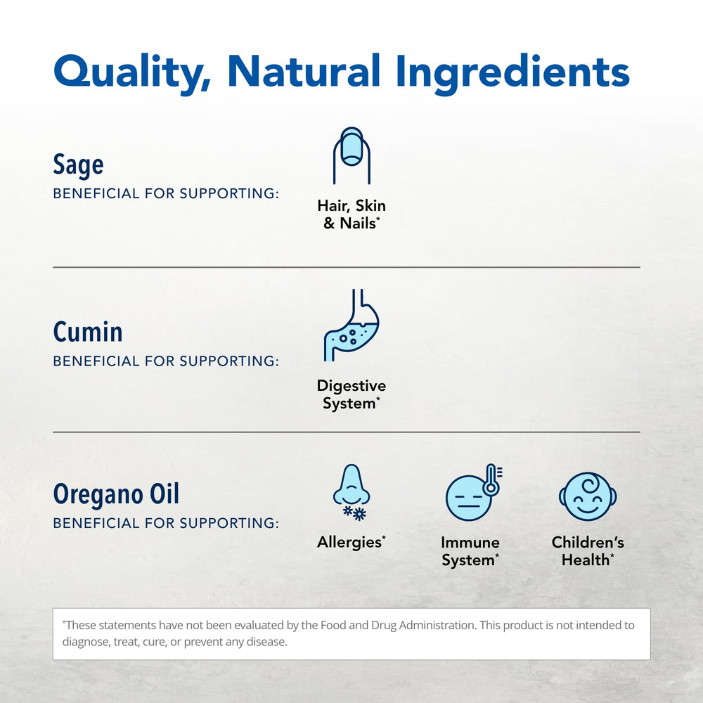 OregaResp cap close-up highlighting the easy-to-take veggie capsule format.