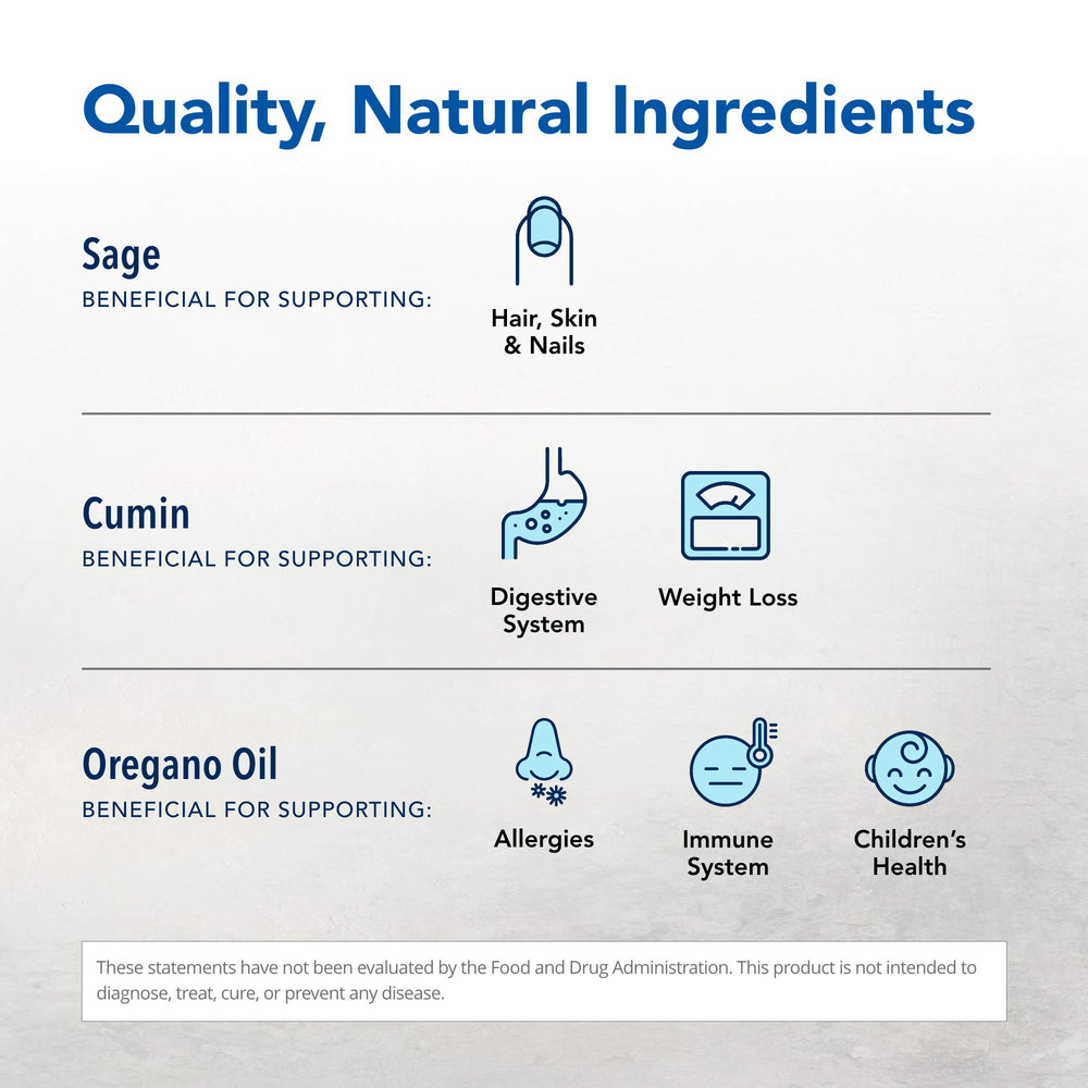 OregaResp packaging highlighting non-GMO and family-friendly features