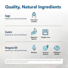 OregaResp packaging highlighting non-GMO and family-friendly features