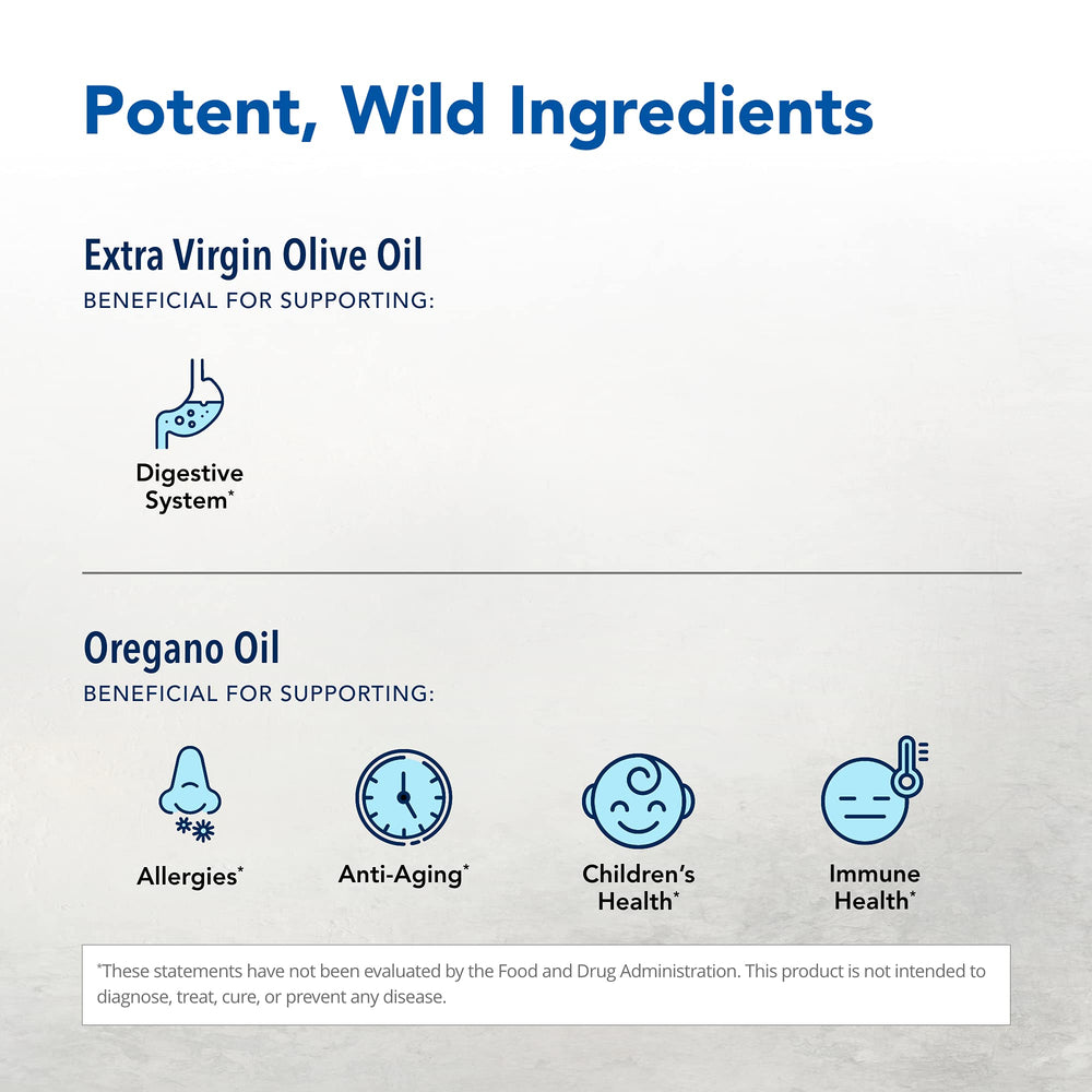 OregaUltra olive-oil base highlights natural carrier for oregano oil