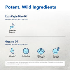 OregaUltra olive-oil base highlights natural carrier for oregano oil