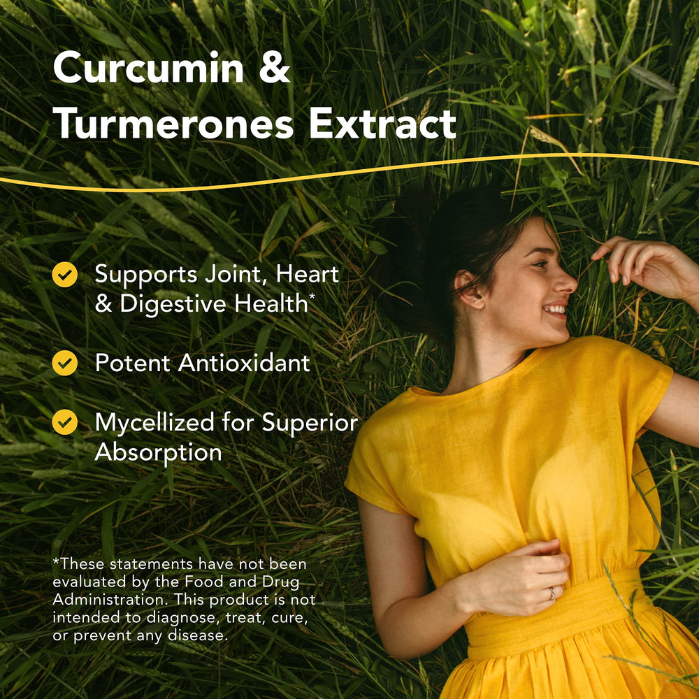 North American Herb & Spice Turmeric Power-Plus label close-up highlighting ingredients for awareness.