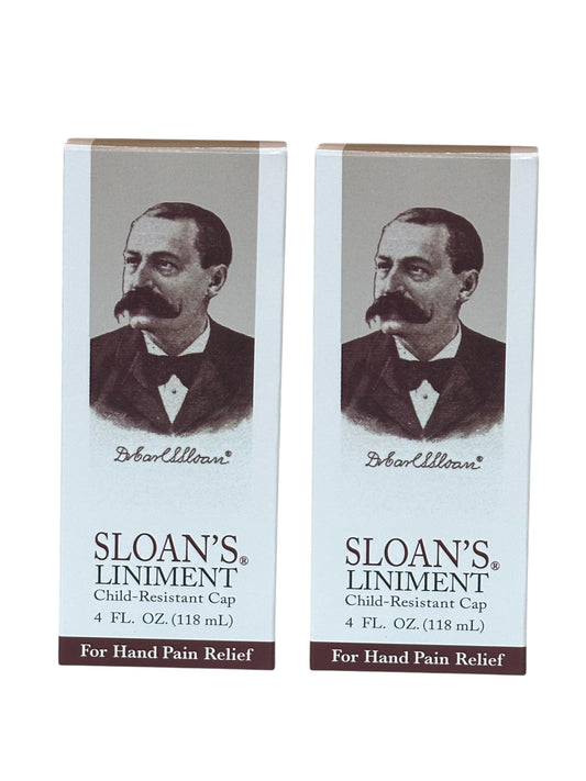 NOSE BETTER Sloan's Liniment two-pack bottle ready for use