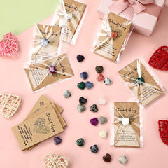 Nosiny colorful heart crystals close up show each hue’s charm and thoughtful design.
