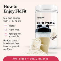 Low-FODMAP FloFit diet concept image, emphasizes gentle digestion and wellness support.