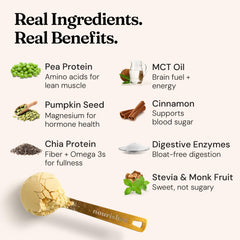 FloFit vegan gluten-free label, plant-based and allergen-friendly protein option.