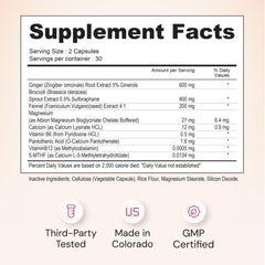 Nourished Period and PMS Repair packaging displayed on a kitchen counter