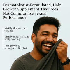 NOURRIR tablets close-up showing natural ingredients for hair vitality