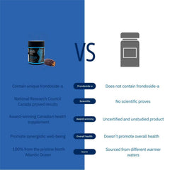 Nova Sea Atlantic immune and joint support ingredients including EPA and amino acids.