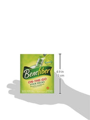 NOVARTIS Benefiber on-the-go sticks aid daily fiber intake.
