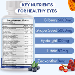 NOVEHA AREDS 2 macular health capsules: supports retinal function with lutein and zeaxanthin.