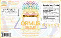 Now Alchemy 24K ORMUS pour for easy daily dosing.