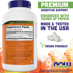 NOW Foods Betaine HCl 648mg pack of 2 bottles for extended supply.