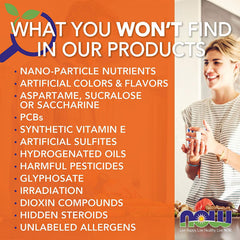 NOW Foods D-Mannose bottle on white background highlighting USA-made quality.