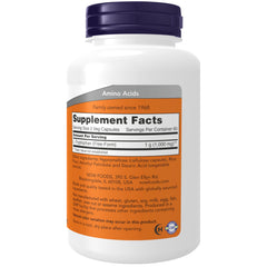 NOW Foods L-tryptophan 500mg veg capsules in calming evening routine