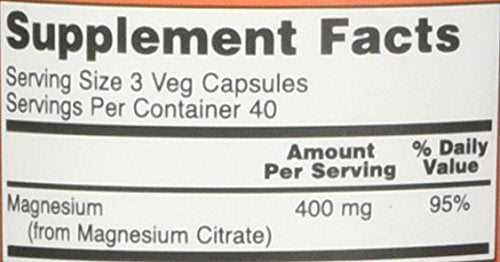 NOW Foods Magnesium Citrate caps daily-use scene communicates simple supplementation routine.