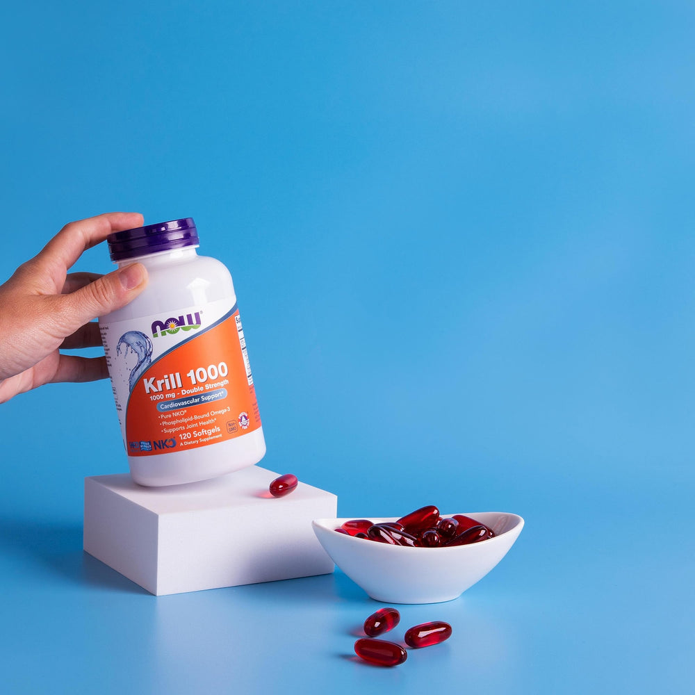 NOW Foods Neptune Krill manufacturing facility image; family-owned quality control since 1968.