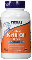 NOW Foods Neptune Krill Oil bottle showing the 2-pack, for potential joint support use.