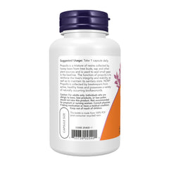 NOW Foods Propolis 1500 mg capsules close-up showing easy-to-swallow design