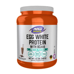 NOW Foods Sports Egg White Protein bottle for post-workout shakes