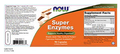 NOW Foods NOW Super Enzymes capsules for daily digestive support