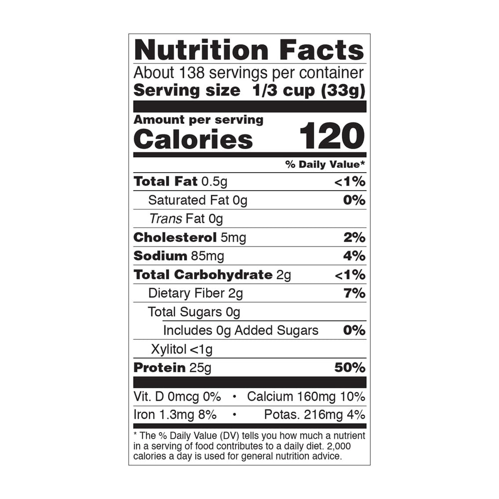 NOW Creamy Chocolate flavor offers satisfying taste with protein.