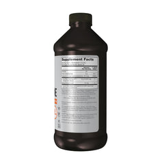 NOW Sports L-Carnitine Liquid pour showing easy mixing into water.