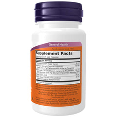 NOW Foods Policosanol capsules close-up for convenient daily use.