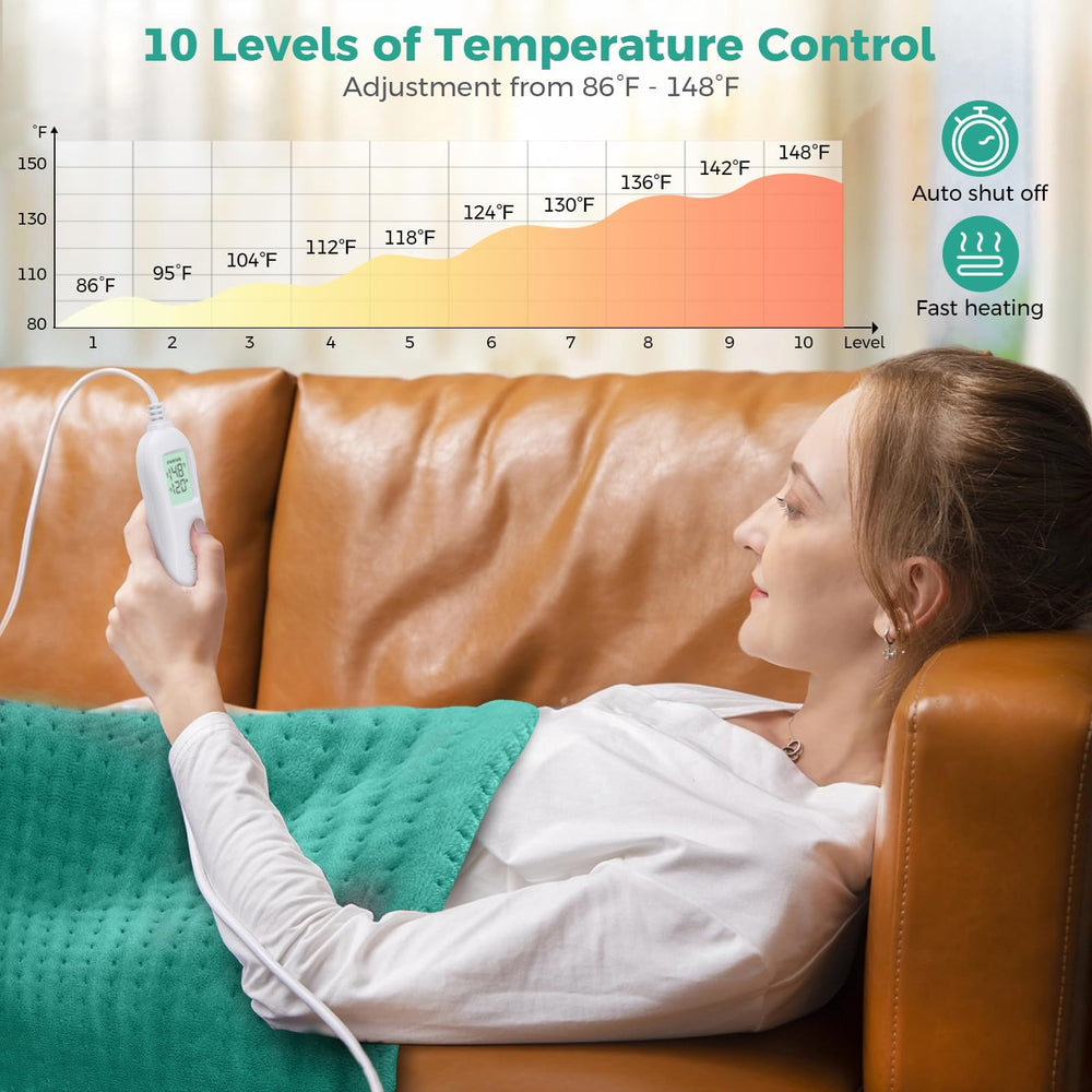 NOWWISH pad offers 10 temperature levels for customizable comfort.