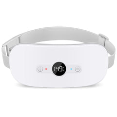 NOWWISH heating pad with LED display shows temperature and battery level for easy control.
