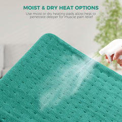 NOWWISH ultra-soft flannel surface delivers cozy warmth across shoulders and back.
