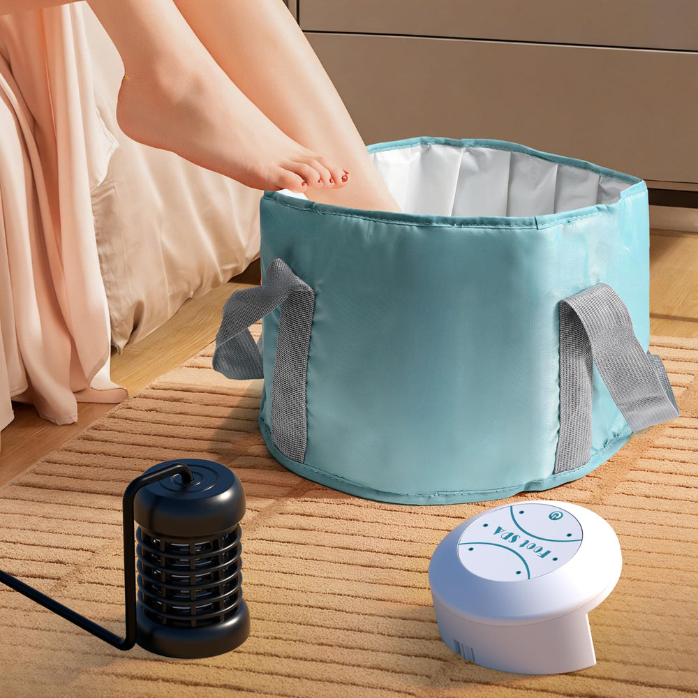 N\P Ionic Foot Bath Detox Machine control panel with 6 indicator lights for easy session timing