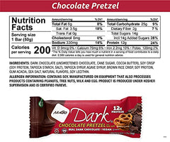 NuGo Dark Chocolate Chip bar dipped in rich coating for indulgence