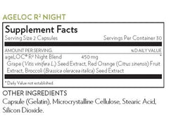 ageLOC R2 Night capsules ready for evening use to support vitality.