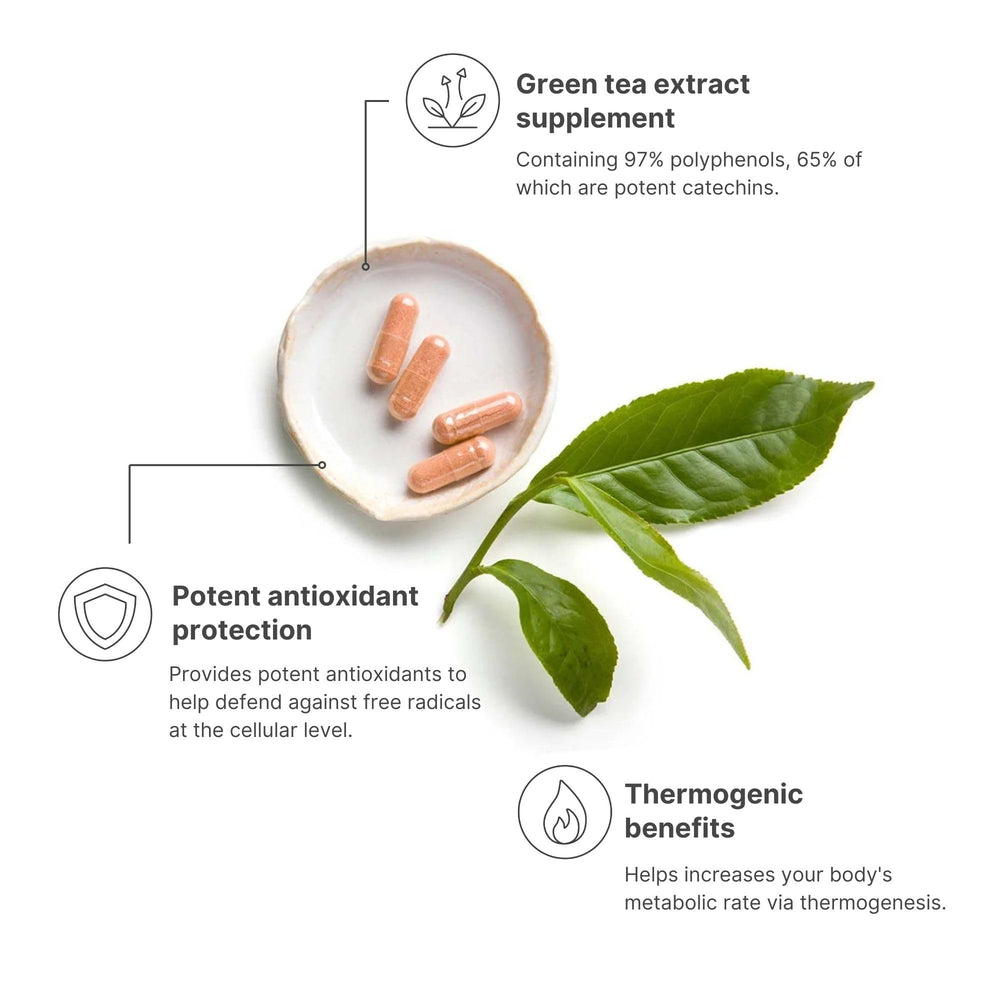 Nu Skin Pharmanex Tegreen 97 label detail with 97% polyphenols