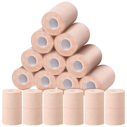 Nuanchu 16 roll cohesive wrap pack for pets and sports shown in a value pack