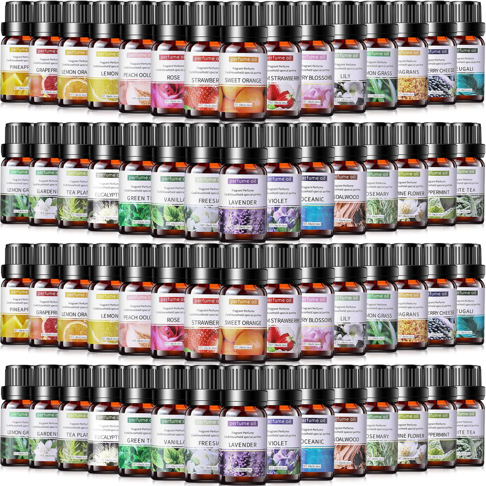 Nuanchu 60-oil set for diffuser use and mood enhancement.