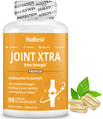 NuBest Joint Xtra bottle with daily capsules for ongoing joint nourishment