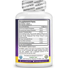 NuBest Tall daily routine capsules shown with lifestyle use
