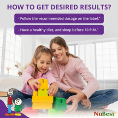 NuBest Tall Kids chewables designed for everyday use by active kids.
